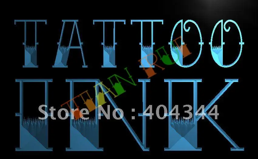 

LB297- NEW Tattoo Ink Display Bar LED Neon Light Sign