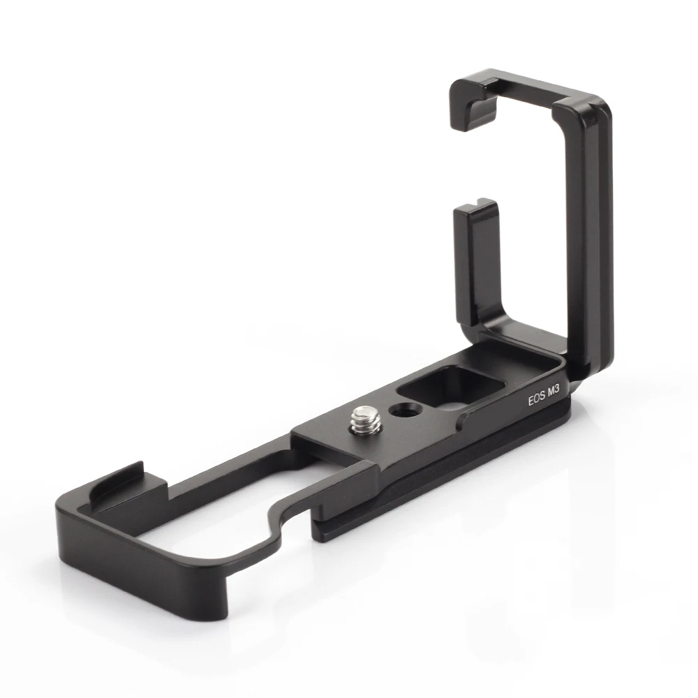 

Quick Release QR Vertical L Plate Bracket for Tripod Ballhead Canon EOS-M3 ARCA