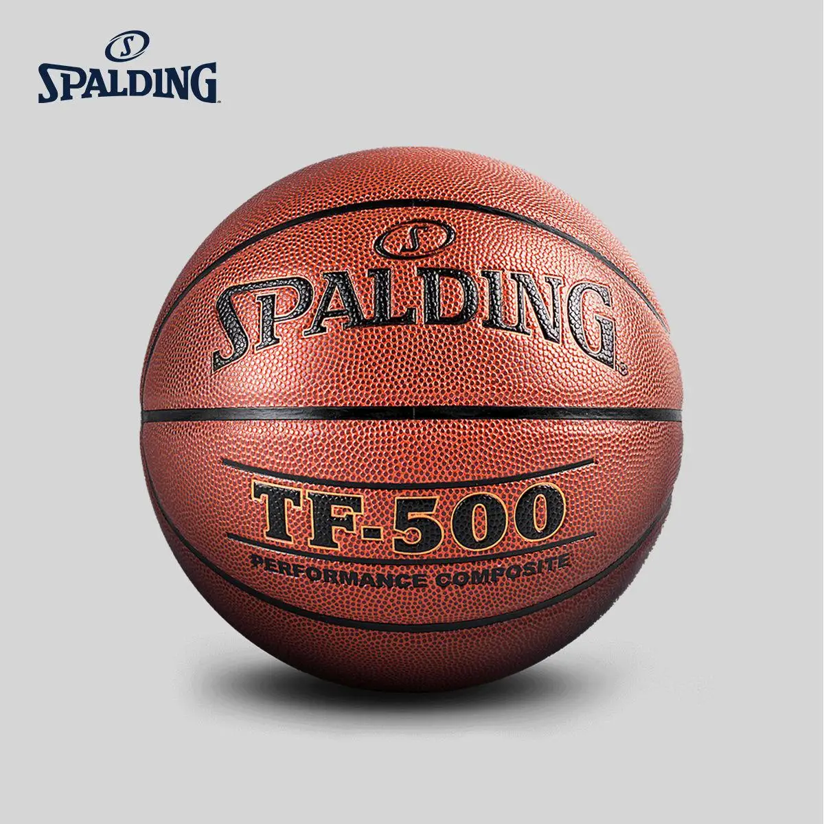 Оригинальный Spalding TF-500 представление Крытый открытый баскетбол 74-529Y PU материал