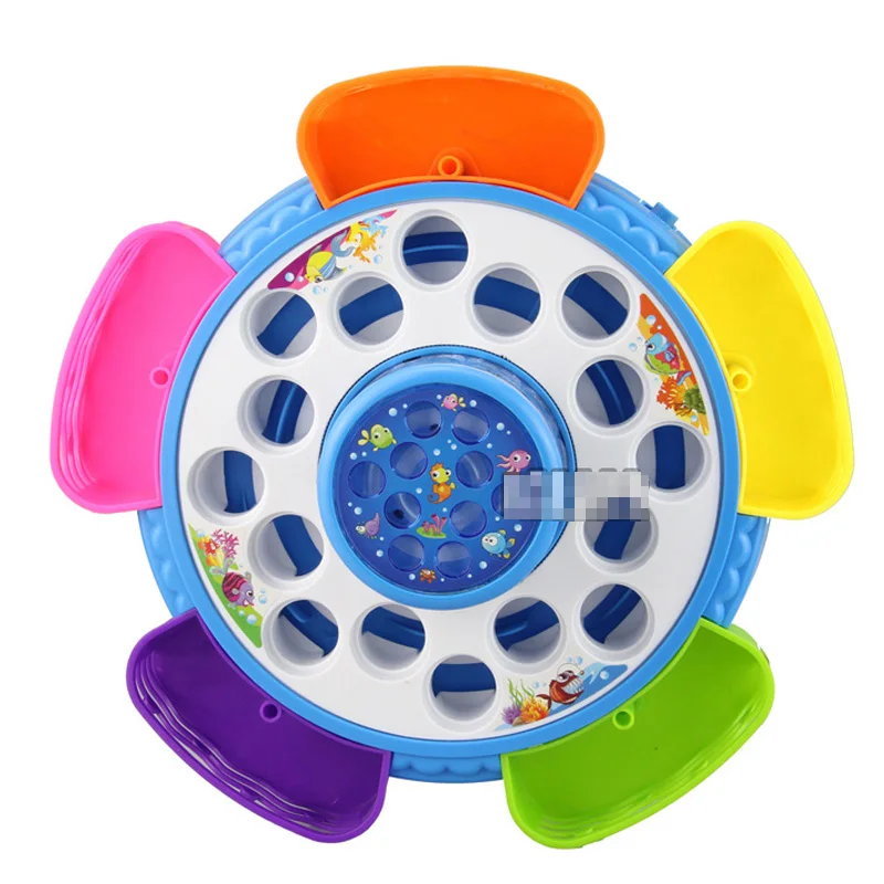 Новая горячая мода красочные детские развивающие игрушечная Рыба Пластиковые Магнитные Игрушки для рыбалки комплект игры дети подарки для детей Наружная игрушка
