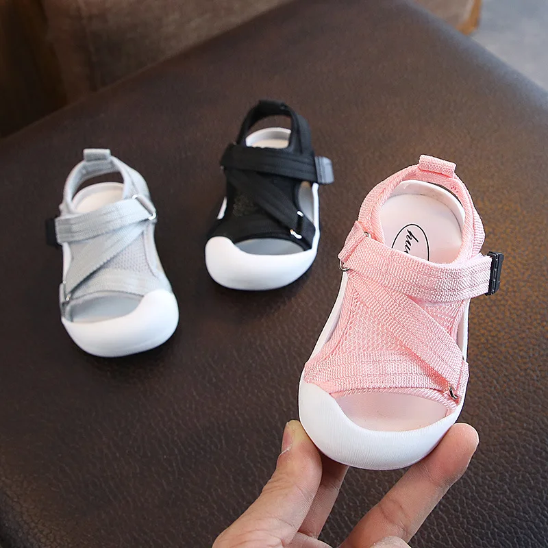 2019 Summer Infant Toddler Shoes Baby Girls Boys Toddler Sandals Non-Slip Breathable Soft Kid Casual Sandals Shoes