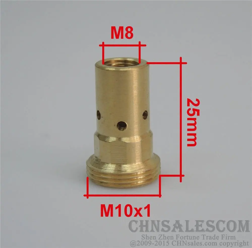 CHNsalescom 23 шт. MB 401D 501D MIG/MAG сварочный пистолет контактный наконечник 1 0x30 M8 газовая
