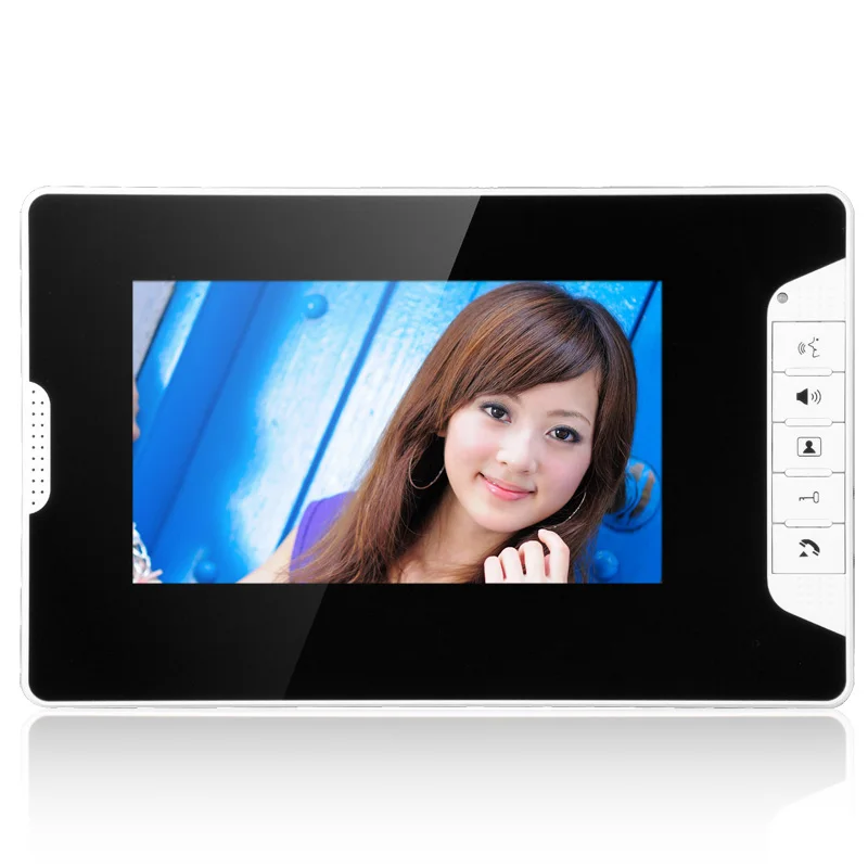 7 Inch Video Door Phone Doorbell Intercom Kit 1-camera 1-monitor Night Vision