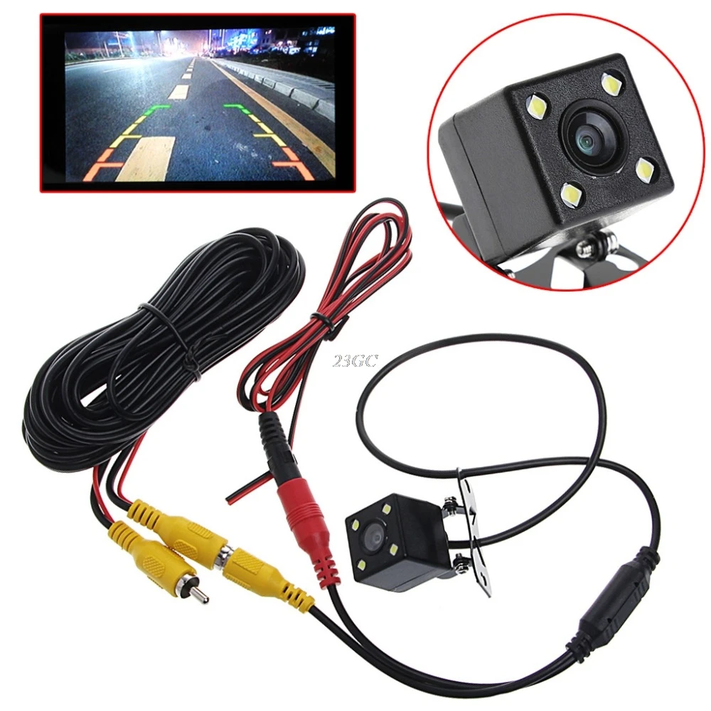 

Car Rear View Reverse Backup Camera 170 Degree CMOS Anti Fog Night Vision Waterproof MAY23_30
