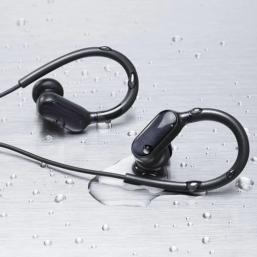 100% Xiaomi спортивные Bluetooth наушники мини гарнитура беспроводная 4 1 с микрофоном IPX4