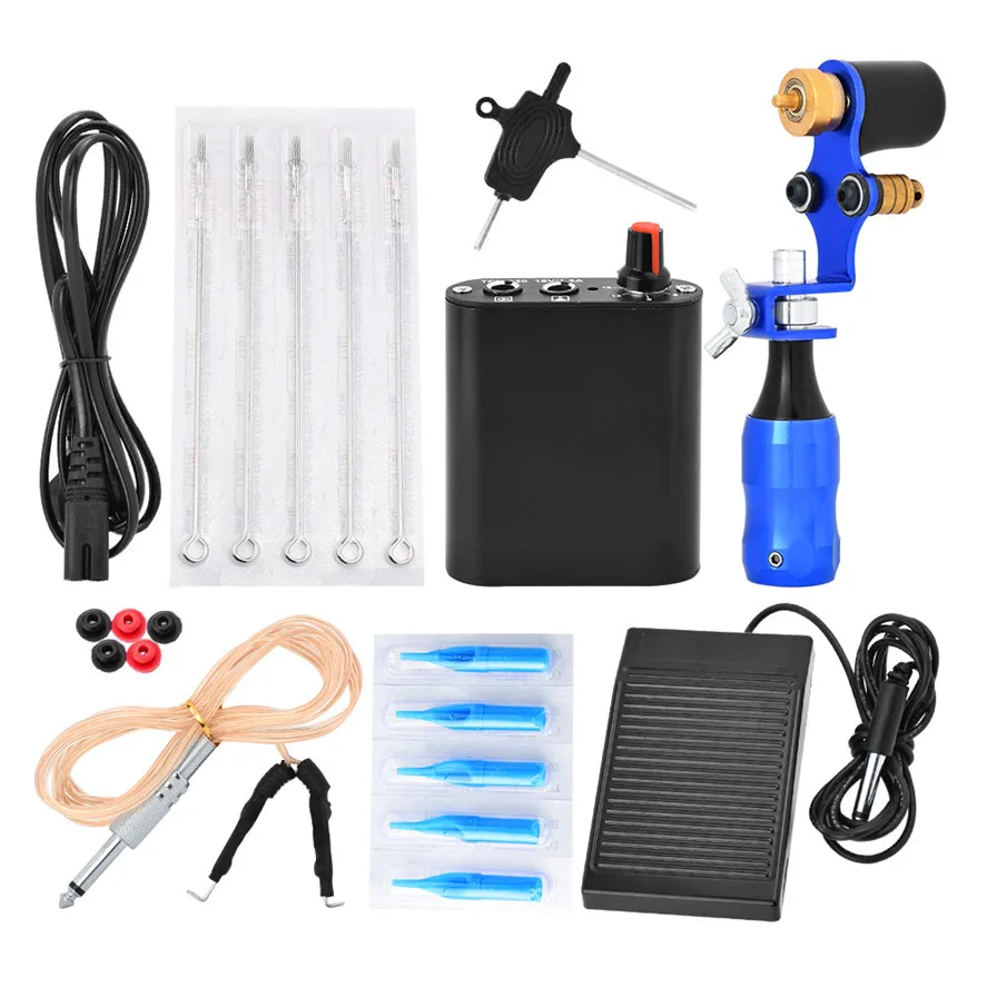 

New ATOMUS 1 Set Pro Completed Exquisite Workmanship Tattoo Kit Equipment Tattoo Machine Tattoo Tool Pretty High Quality