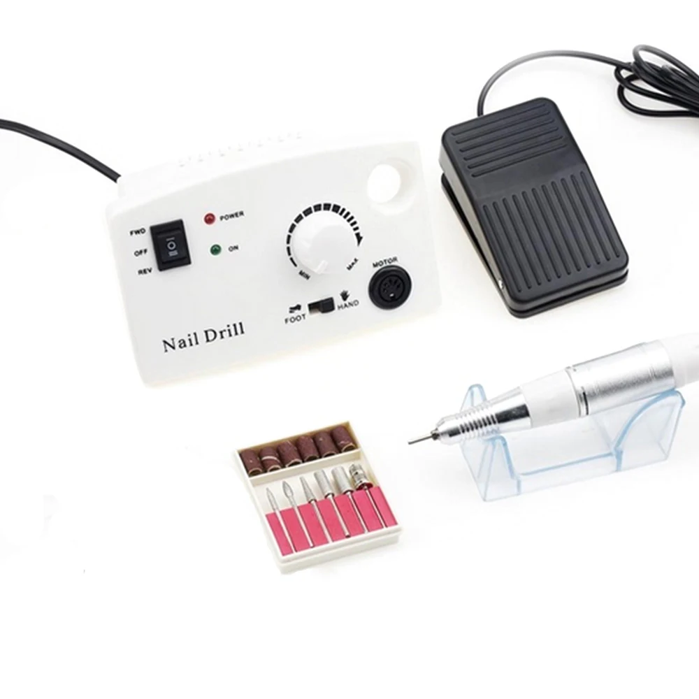 

Pro 35000/20000 RPM 20/12W Electric Nail Drill Machine Nail File Electric Manicure Drill & Accessory And Pedicure Tools Kits