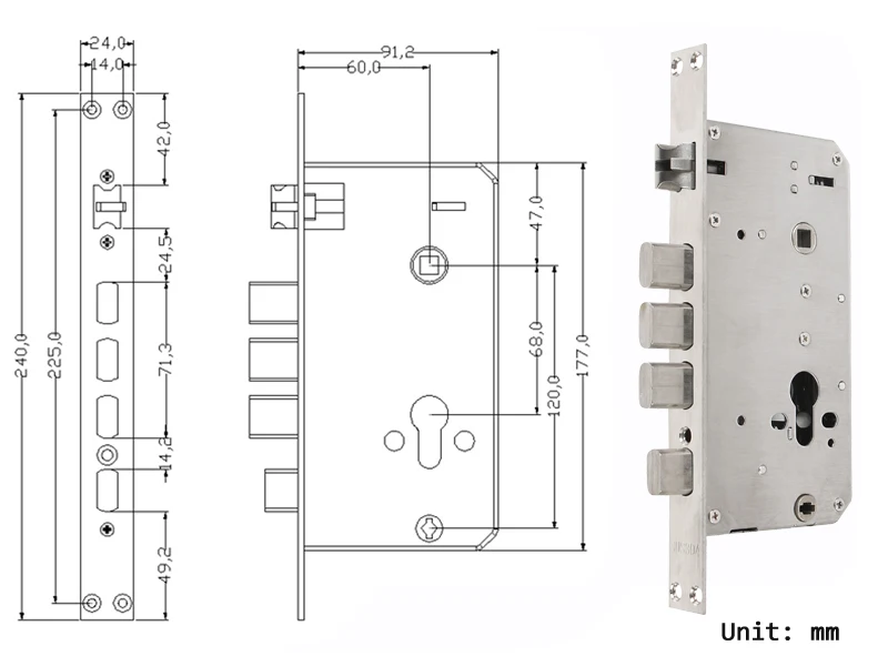 RAYKUBE биометрический электронный дверной замок с отпечатком пальца, умный цифровой замок с паролем, 4 в 1, бесключевая R-FZ3