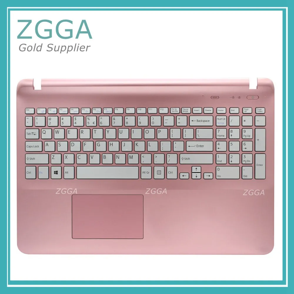Подлинная раскладка США клавиатура для ноутбука Новая для sony Vaio SVF15 FIT15 SVF151 SVF152 SVF153 SVF1541 SVF15E с подставкой для рук