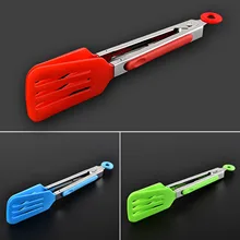 Behogar 7 дюймов из нержавеющей стали еда торт барбекю щипцы зажимы кухонная утварь посуда Аксессуары для выпечки