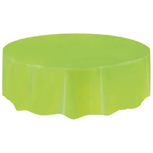 Пластик круговой Скатерти крышка одноразовые вечерние дома протрите чистой скатерть FP8