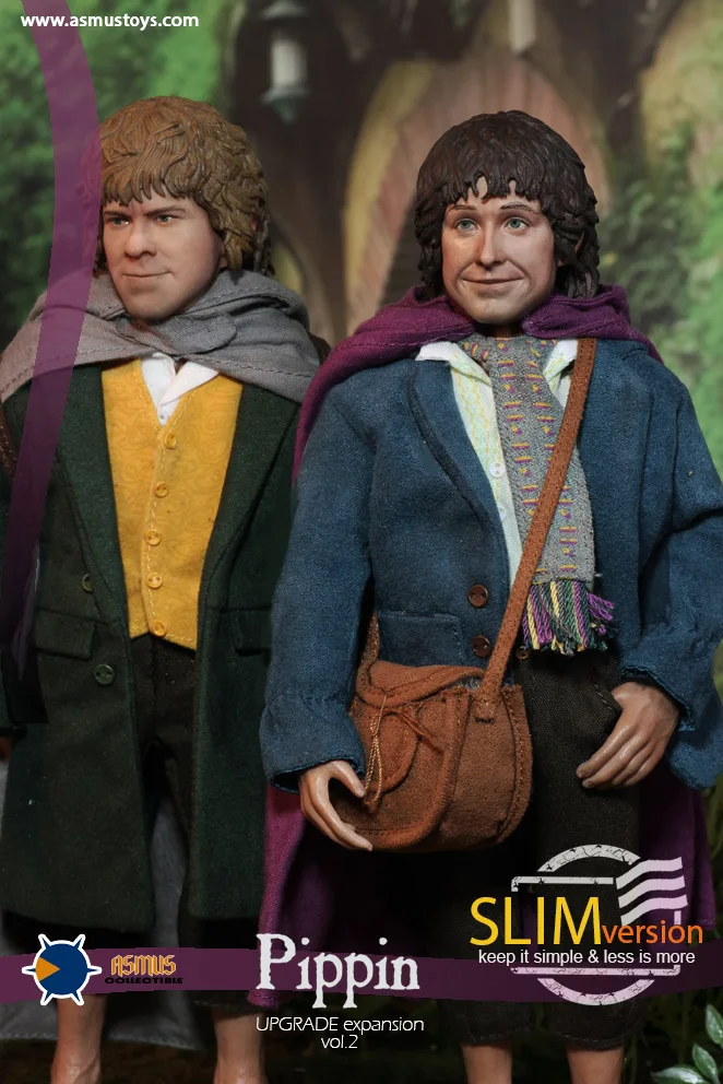

1/6 scale Collectible figure The Lord of the Rings The Hobbit PIPPIN or MERRY 20cm action figure doll Plastic model toys
