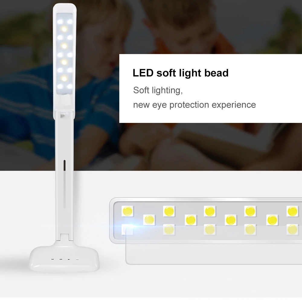 Настольная лампа светодиодный защита глаз светильник s умный дом складной ночной Светильник сенсорная настольная лампа 36V светильник для учебы