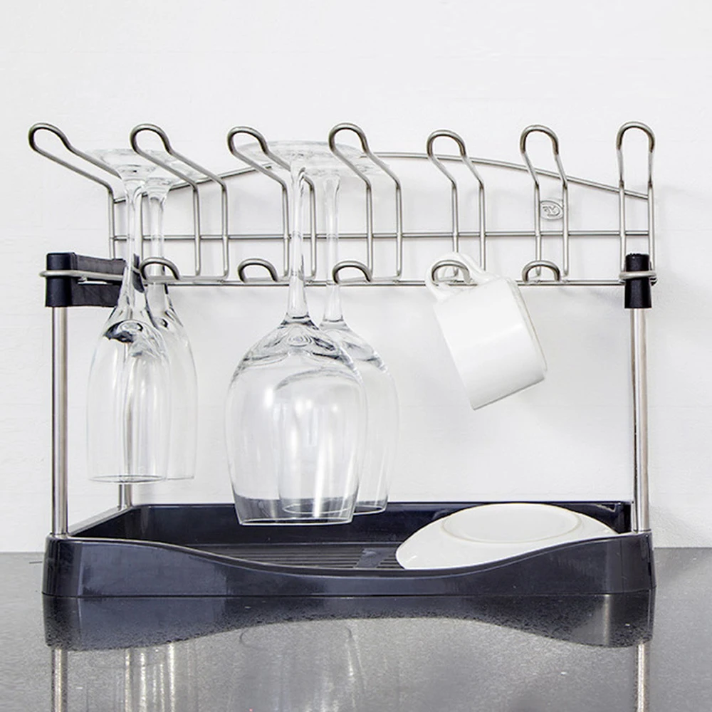  Cup rack inverted wine holder kitchen utensils drainage tray household hanging tray wx8071053 - 32911491322