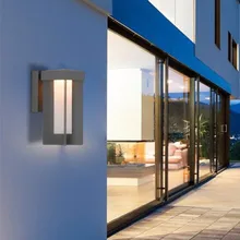 Modern LED Wall Light Waterproof Outdoor Garden Porch Wall Outdoor Installation Wall Lamp Lighting European Interior Wall Light free shipping european modern minimalist creative study wall lamp led waterproof outdoor garden lighting patio door wall light