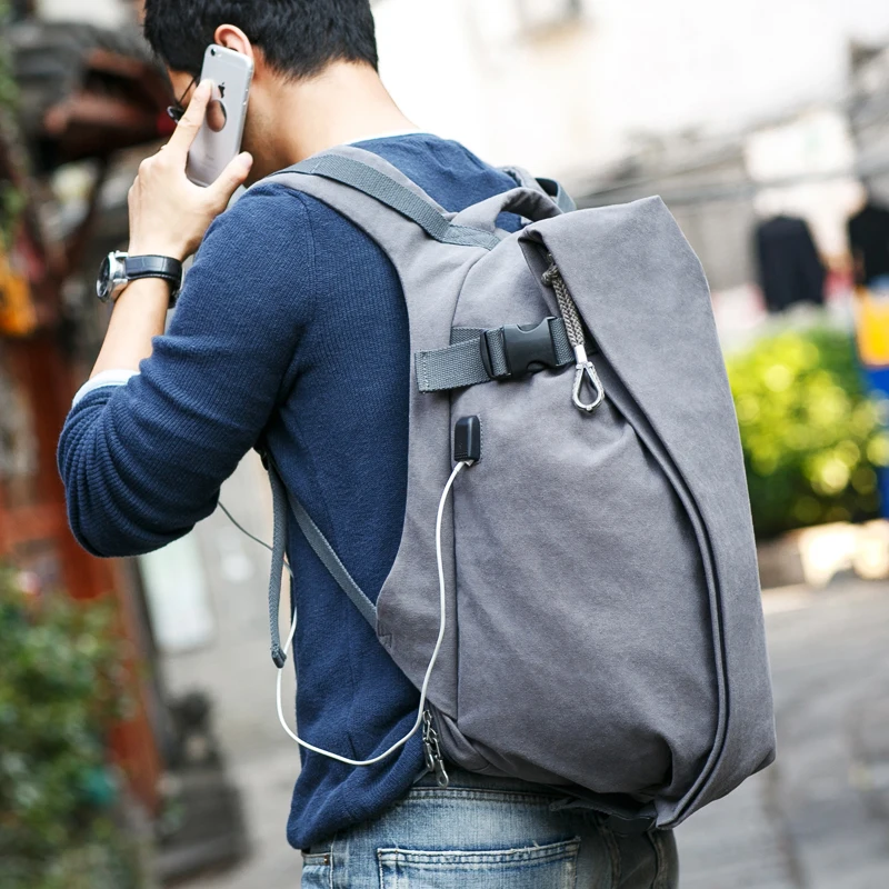 New Arrivals Muzee USB Design Backpack Four Colors