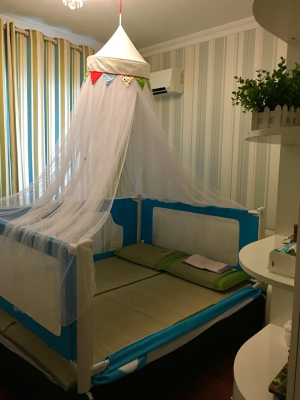 Детская кроватка с сеткой в стиле Корта, детская кроватка, москитная сетка, полиэстер, белый потолок, детская кровать, сетка, детская комната, постельные принадлежности, украшение