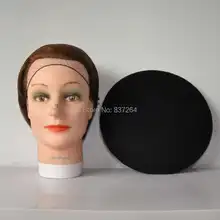 Одноразовые hairnet 20 дюймов коричневые нейлоновые сетки для волос с эластичным краем