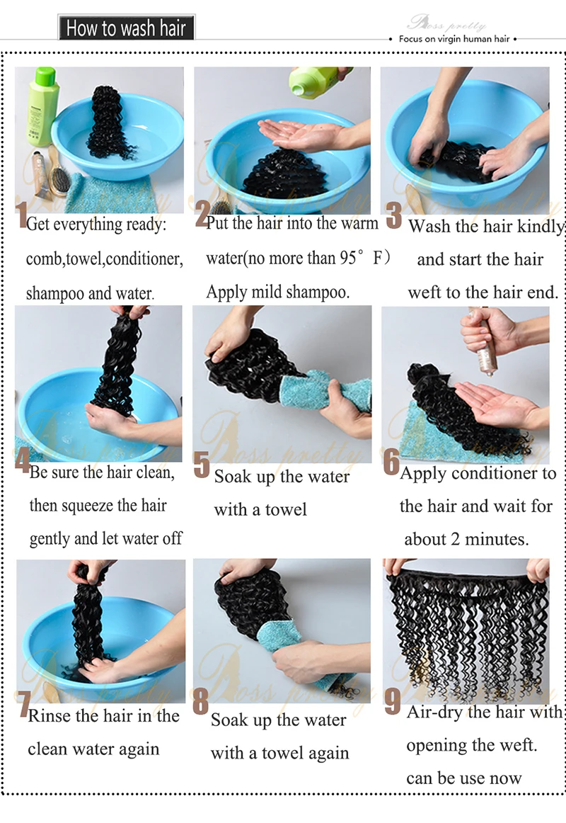 how to wash the hair5