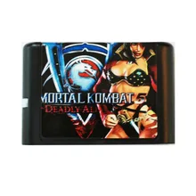 Mortal Kombat 5 16 bit MD игровая карта для sega Mega Drive для sega Genesis