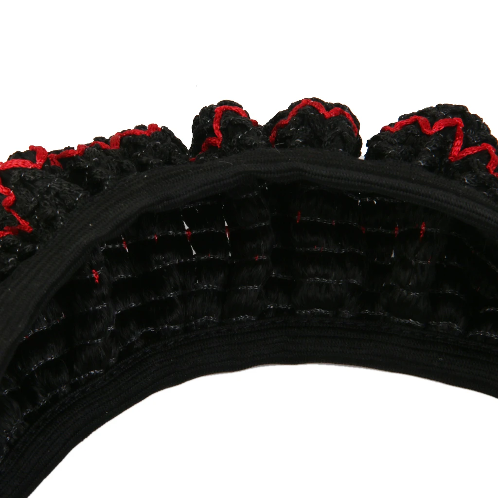 High Quality Comfortable Non-slip Ice Silk Car Steering Wheel Cover Vehicle Grips Skin Glove For 38cm Steering wheel Black 