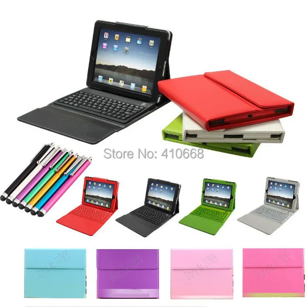 For Apple iPad 2 3 4 Keyboard Case Silicon Wireless Bluetooth Keyboard