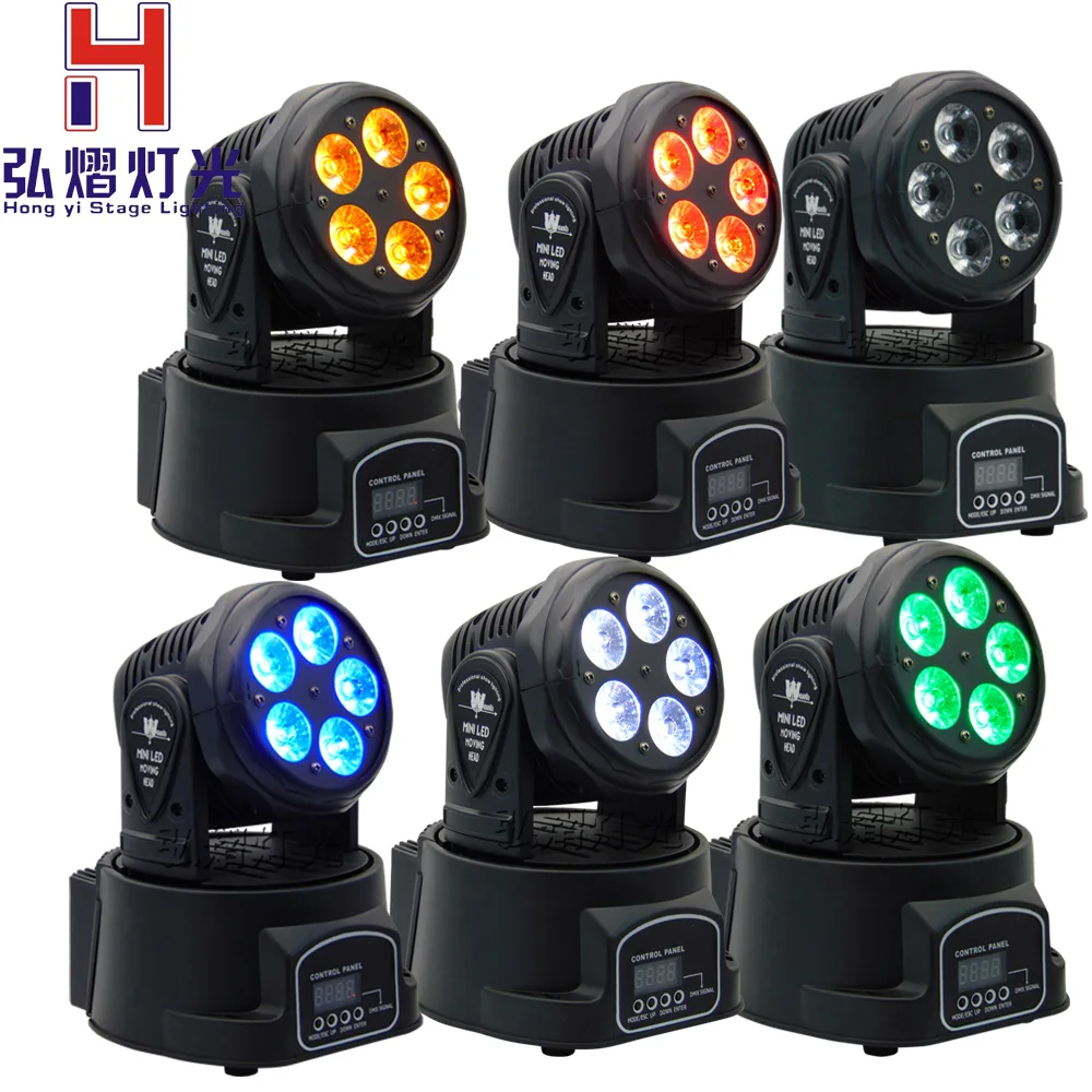 

6pcs/lot Fast Shipping LED Moving Heads Mini Wash 7x12w RGBWA advanced 10/15 Channels China Led Moving Head Light