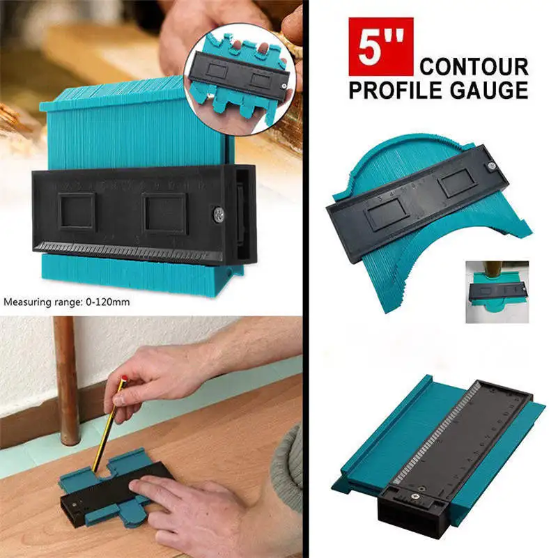 Shape Contour Duplicator Profile Gauge Tiling Laminate Tiles Edge Shaping Tool