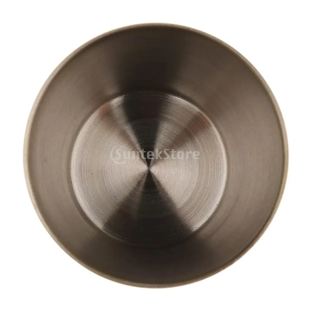 4pcs/set 60ml/180ml/300ml Healthy Stainless Steel Water Tea Cup Coffee Mug + Storage Pouch Outdoor Travel Camping Picnic