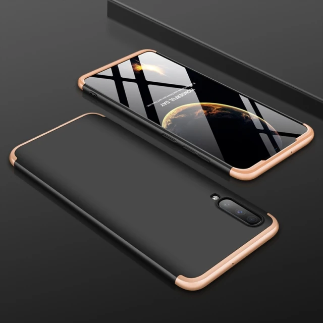 Чехол для samsung Galaxy A50, индивидуальная простроченная защита+ ультратонкая защитная задняя крышка для телефона, чехол для Galaxy A50 A 50 - Цвет: Gold Black Gold