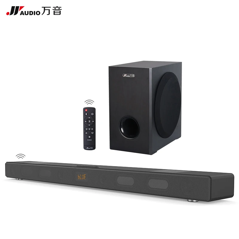 JY AUDIO A9 Hi Fi блютуз Sound Bar 5.1 дома Театр объемного Системы деревянный Саундбар