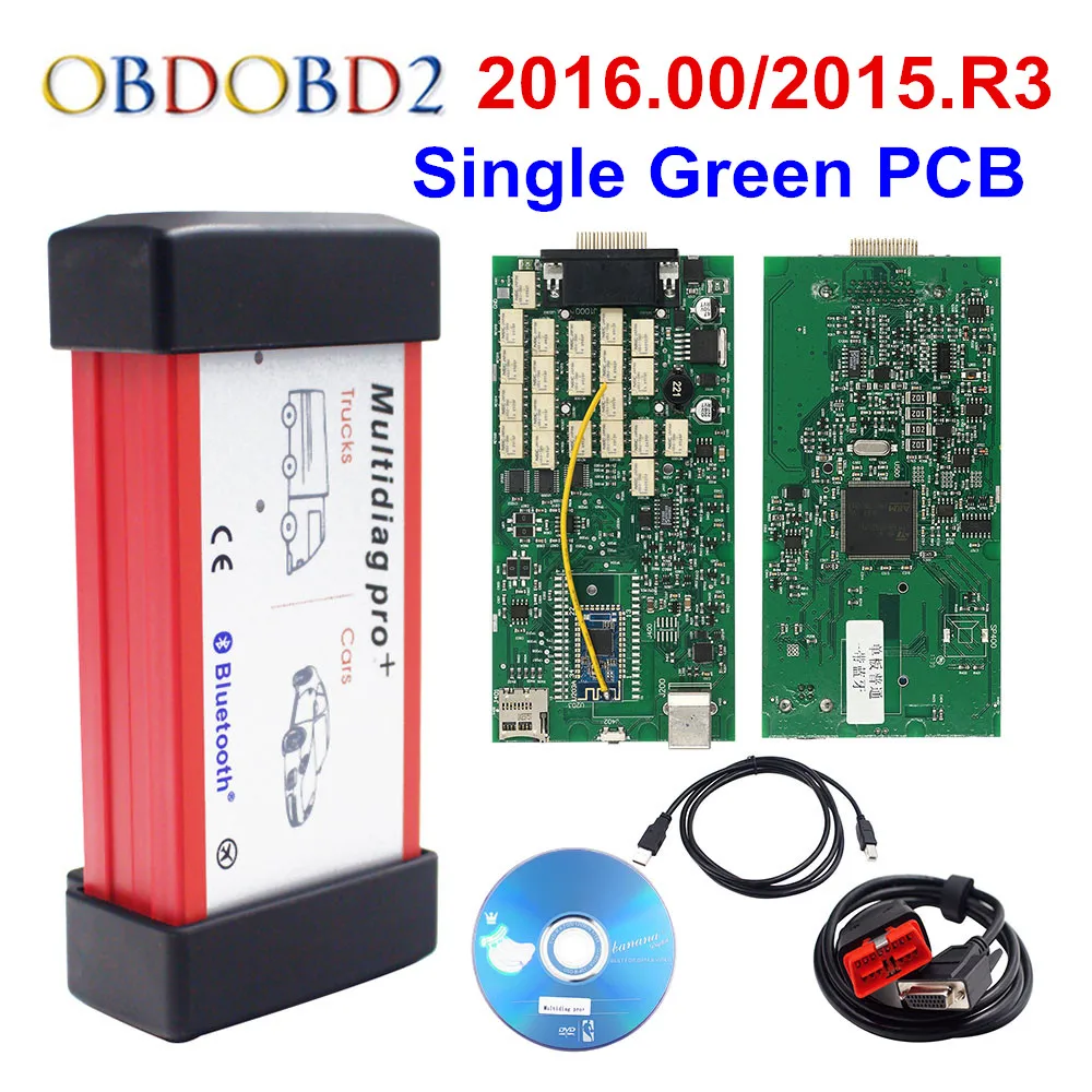 Koop 2016.00 SW Multidiag Pro TCS CDP PRO Bluetooth 3.0 4.0 Multi Diag Pro WOW 2015. r3 Met Keygen Cars Vrachtwagens OBD2 Diagnostic Tool