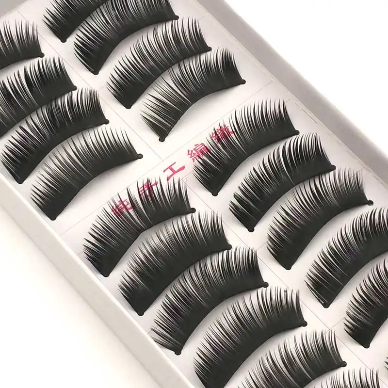 

New 5 styles 10 pairs false eyelashes makeup beauty eyelash extension natural fake eyelashes for maquiagem makeup thick cilios