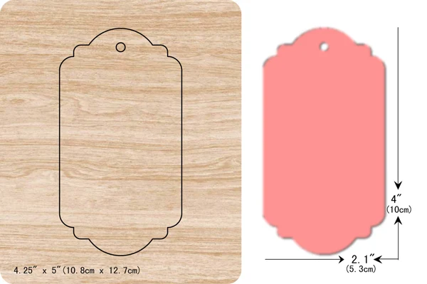 

New Card, tag wooden dies cutting dies for scrapbooking Multiple sizes V-3506