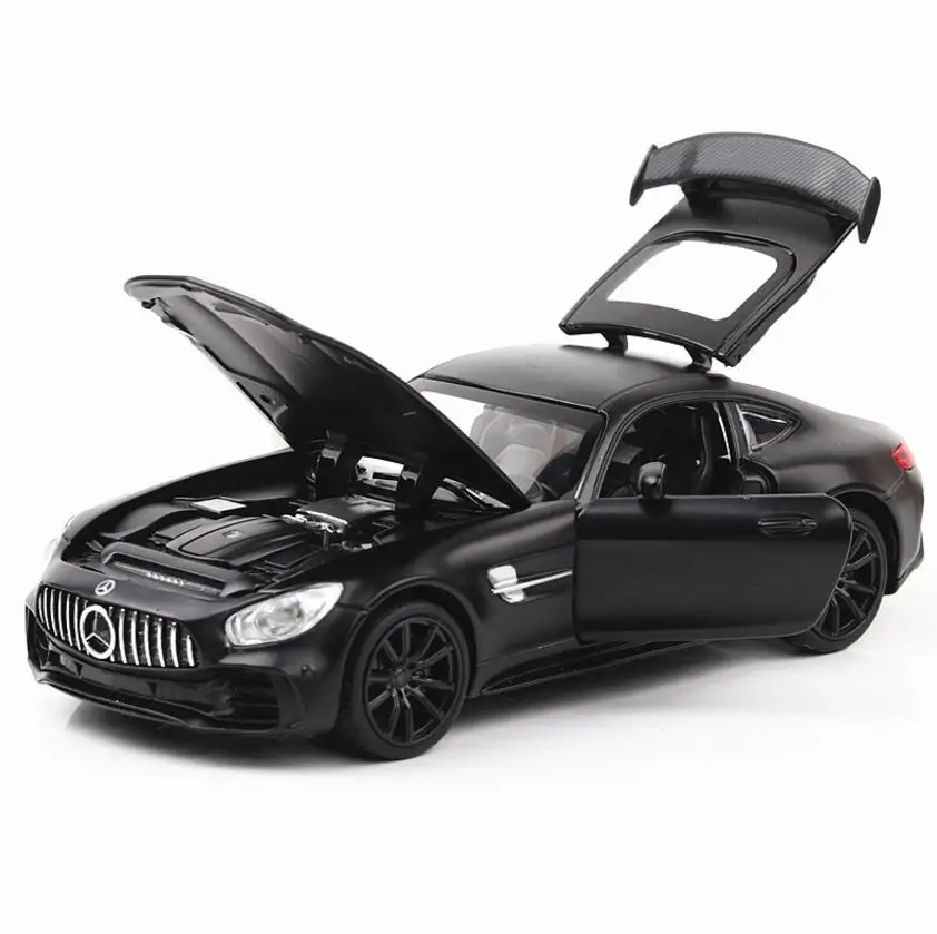 Cena 132 zabawka samochód BENZ GTR AMG metalowa zabawka stop super samochód Diecasts i pojazdy zabawkowe Model samochodu Model w miniaturowej skali samochodzik dla dzieci