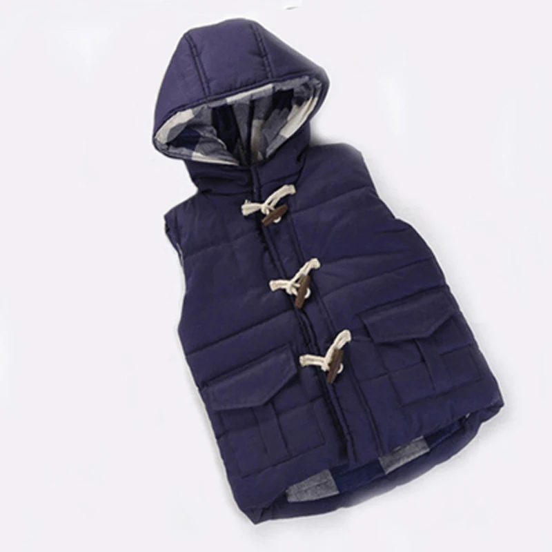 Buy Kids Vest Boys Girls Hooded Jackets Children Hoodies Vests Warm Jacket Baby