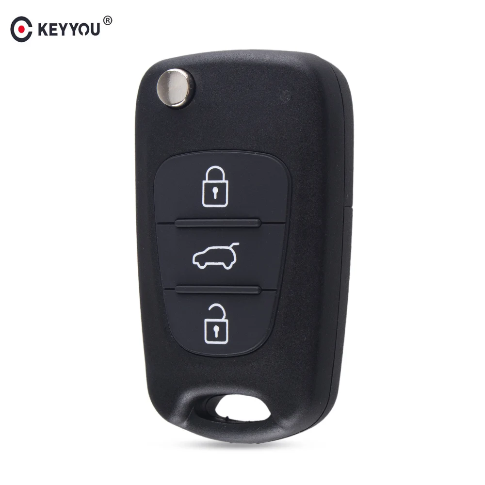KEYYOU для HYUNDAI I30 IX35 Kia K2 K5 Sportage Picanto rio Cerato Ceed Soul откидной складной чехол с