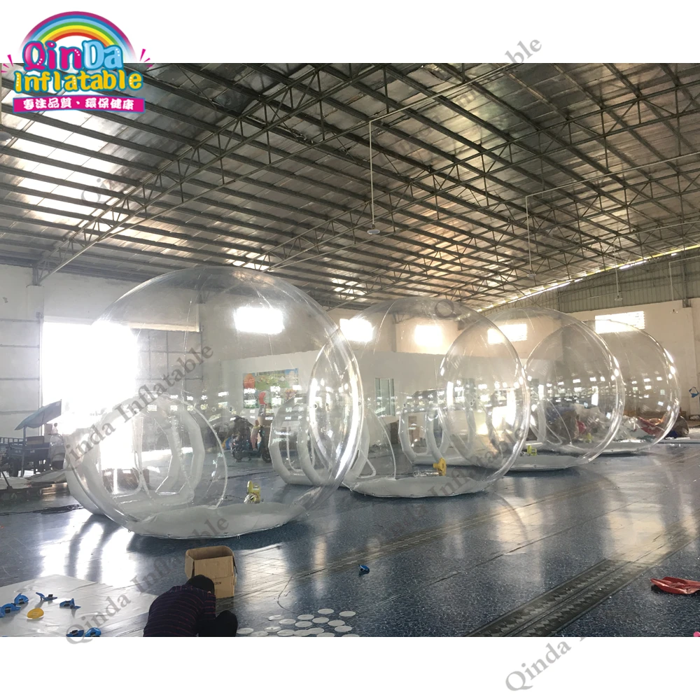  Outdoor single tunnel inflatable bubble tent inflatable bubble lodge tent with factory price