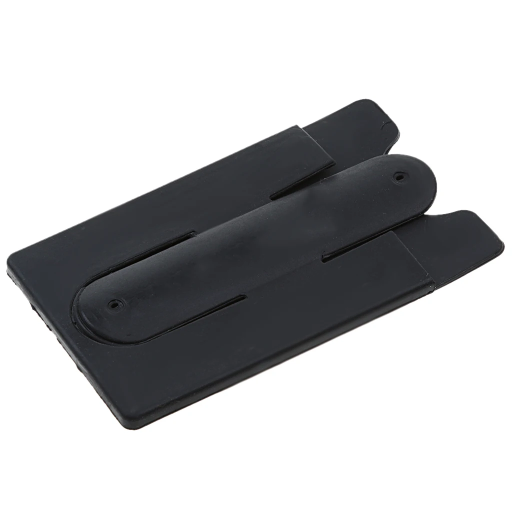 

Universal "Touch-C" Silicone Cell Phone Back Stand ID Credit Card Pouch Holder for iPhone 6 7 8 X Samsung Galaxy