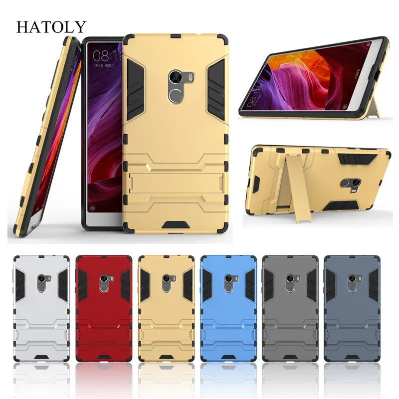 Защитный чехол HATOLY для Xiaomi Mi Mix противоударный Гибридный Силиконовый Резиновый