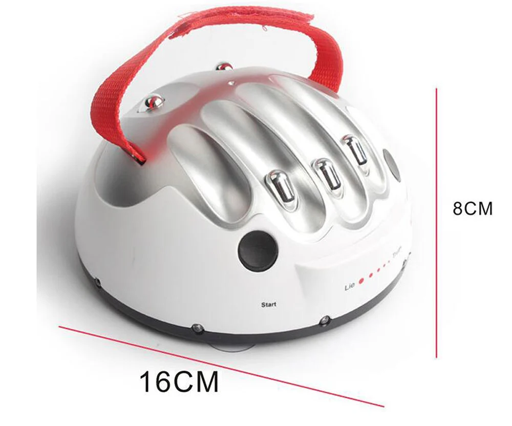 Забавный Полиграф регулируемый взрослый Полиграф Электрический шок детектор лжи шокирующий лжец истина или осмеливаются игровые консоли