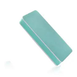Мода 1 шт. буферный блок для ногтей Инструмент Зеленый жесткая губка массаж