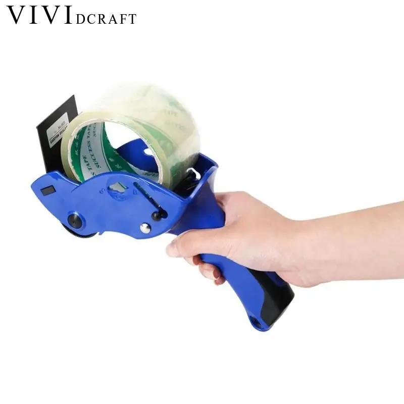 Vividcraft Sealing Packer Capable 6cm Width Sealing Masking Tape Cutter Holder Manual Packing Machine Papelaria Tape Dispenser Vividcraft Sealing Packer Capable 6cm Width Sealing Masking Tape Cutter Holder Manual Packing Machine Papelaria Tape Dispenser