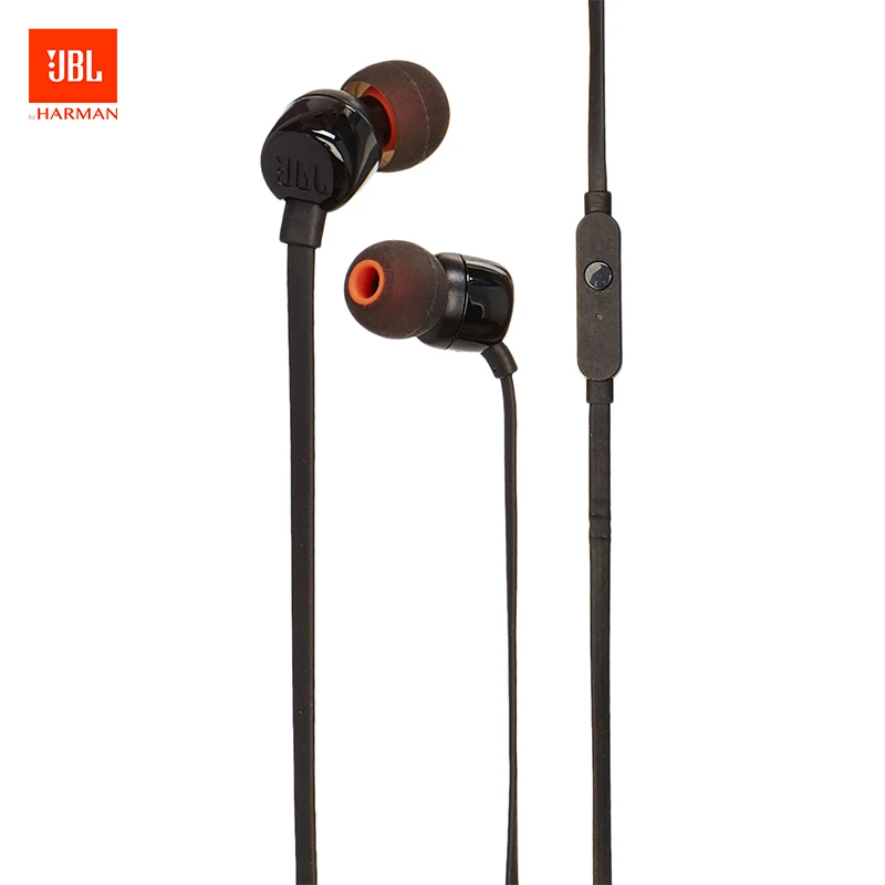 

JBL T110 Original In-ear Earphones Sport Music Pure HIFI Bass Stero Sound Headset With Microphone For iPhone Smartphone Android