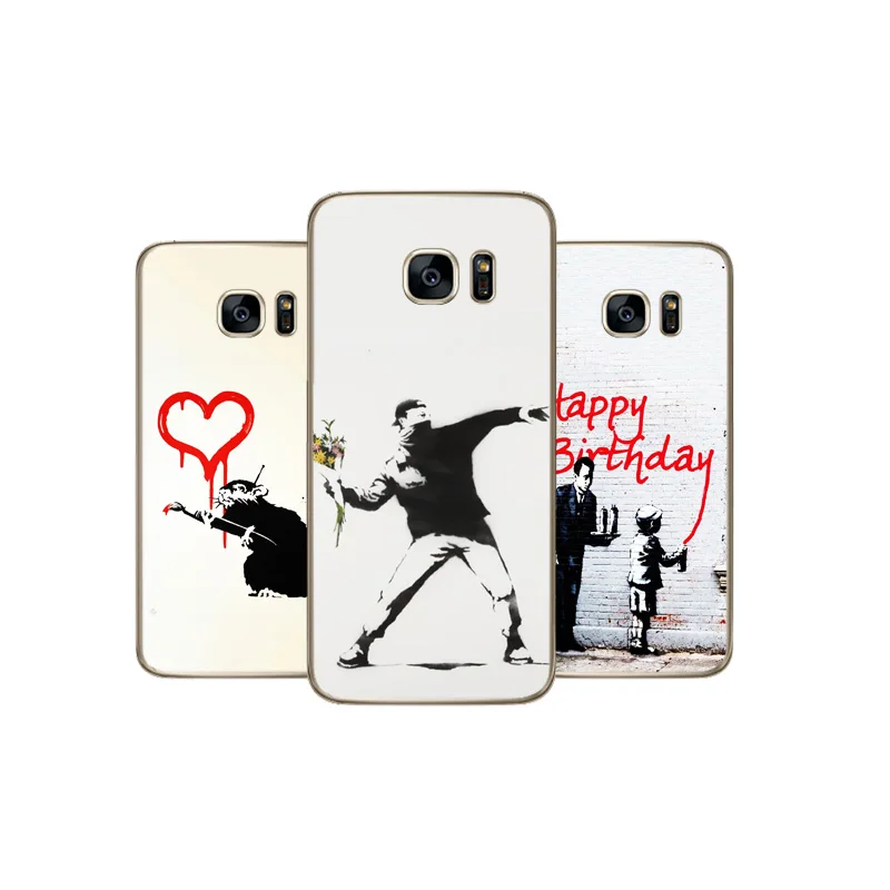 N425 Street Art Soft TPU Silicone Cover For Samsung Galaxy Note 3 4 5 8 9 10 M10 M20 M30 Grand Prime Case |