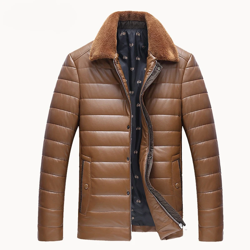 2018 New Men Leather Jacket Autumn Winter Fashion High Quality PU Casual Biker Jacket Male Outerwear & Coats 2018 New Men Leather Jacket Autumn Winter Fashion High Quality PU Casual Biker Jacket Male Outerwear & Coats