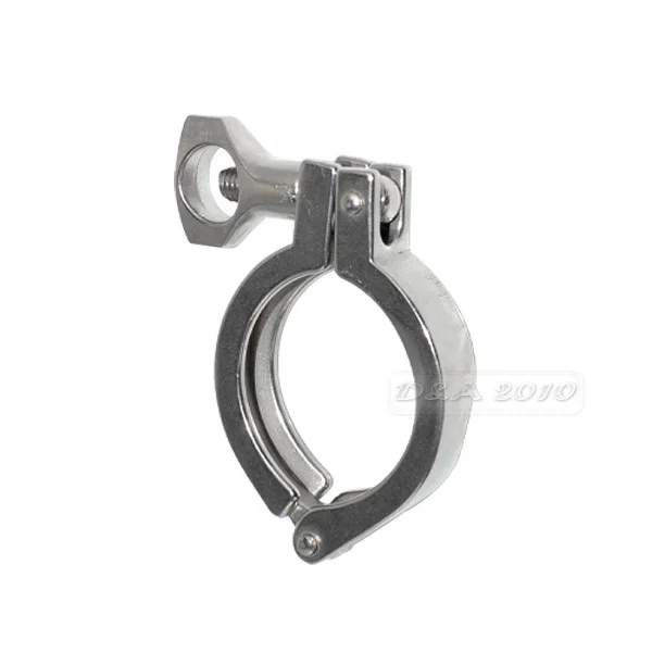 

MEGAIRON 1.5" Tri Clamp Clover for 50.5MM OD Ferrule Stainless Steel SS SUS 316 Clamp Clover