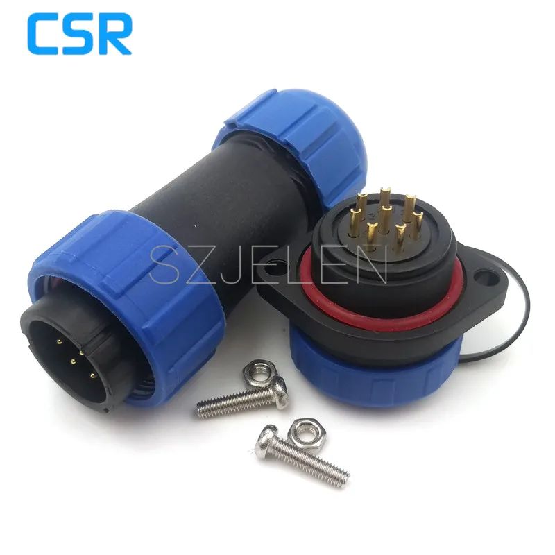 SP2110, 8pins Led Lighting Connector, High Quality Ip68 Waterproof