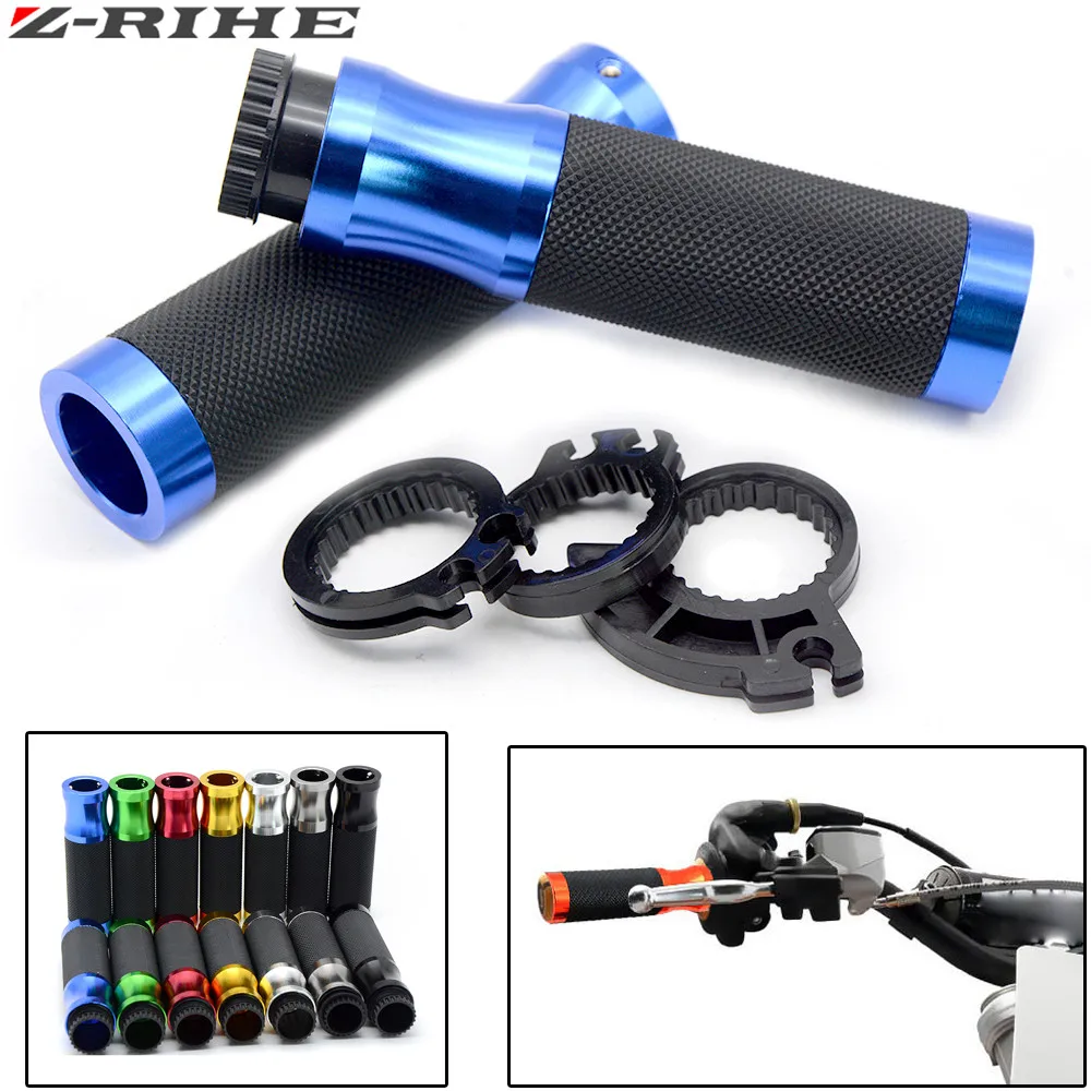 For Suzuki GSX R GSXR 600 750 1000 CNC Aluminum 7/8"22mm Universal