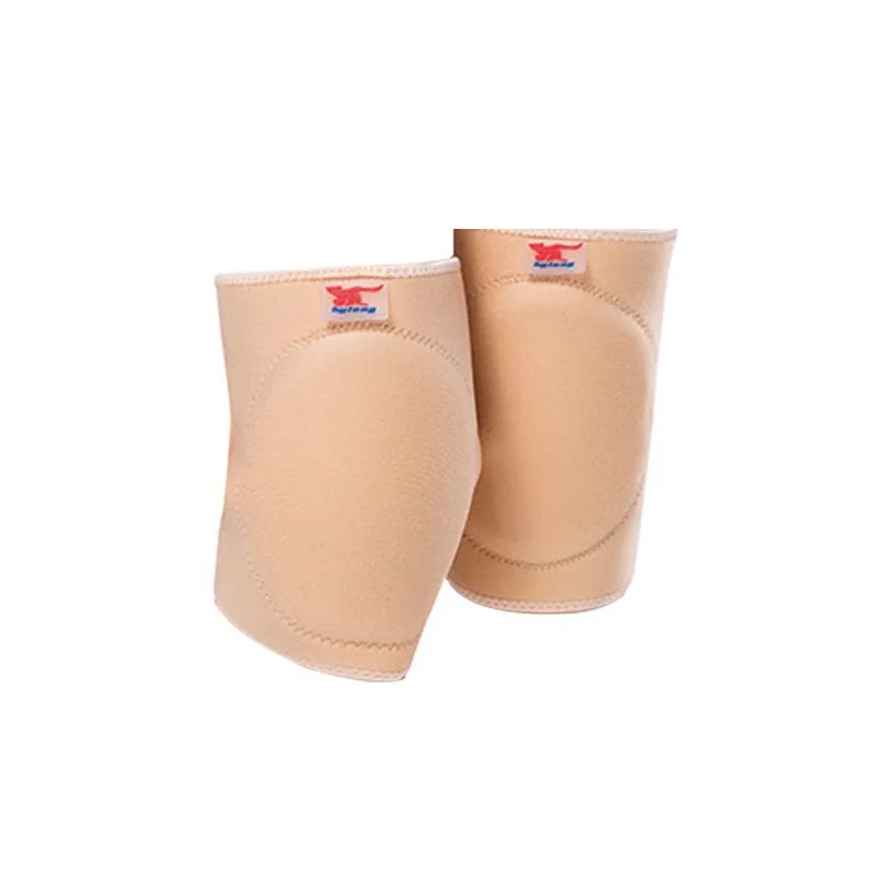 K8356 1 Pair Thickening Wool Knee Pads Comfortable Warm kneecap Sports Safety Fitness Volleyball Knee Protection Gym Training - Цвет: Beige